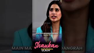 Janhvi Kapoor on shaukan song 👀ftmirchiplus youtubeshorts youtubevideo shortsfeed reels [upl. by Grayce538]