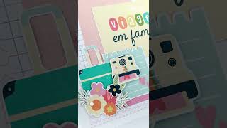 Que tal fazer os seus próprios álbuns de foto  Venha para o JUJUFLIX  JuJu Scrapbook✂️✨ [upl. by Tam]