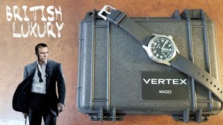 Vertex M100 The Luxury British Military Watch You Cant Buy [upl. by Mitzl842]