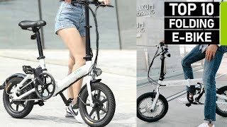 Top 10 Most Powerful Folding Electric Bikes to Buy [upl. by Mairam311]