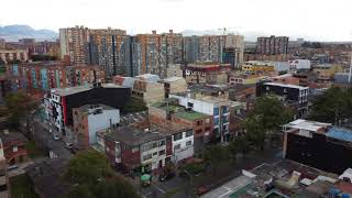 VOLANDO EN DRONE 4K  BOGOTA 2021  FONTIBON  COLOMBIA [upl. by Nalyac100]