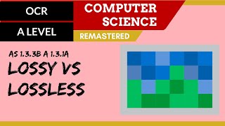 46 OCR A Level H046H446 SLR9  13 Lossy vs lossless [upl. by Jordanna393]