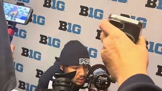 Penn State CB AJ Harris on Home Playoff Game ‘Whoever We Play Might Not be Ready For the Weather’ [upl. by Nogas]