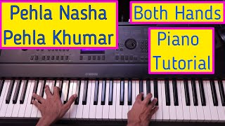 Pehla Nasha  Jo Jeeta Wohi Sikander  Piano Tutorial ChordsPiano Lesson 241 [upl. by Aihsenot]