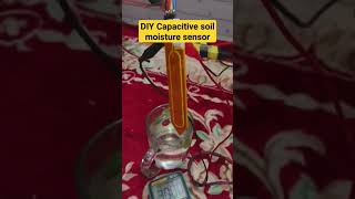 DIY capacitive soil moisture sensor esp32 [upl. by Gasparo356]