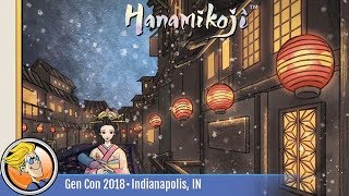 Hanamikoji — game overview at Gen Con 2018 [upl. by Gurevich]