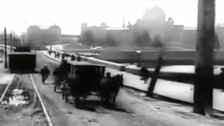 A 1907 film of Victoria  taken from the front of a streetcar and from the front of boat [upl. by Notserp102]