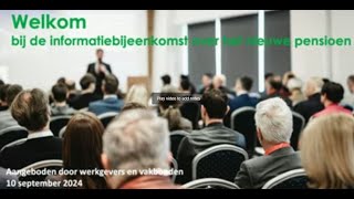 Video webinar Nieuwe pensioen 100924EN Subtitles [upl. by Yelsgnik]