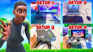 Every Death In Fortnite My Gaming Setup Gets Worse [upl. by Mullane]