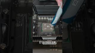 Comment Appliquer Pâte Thermique AIO MSI CoreLiquid C240 Montage PC Facile shorts [upl. by Butler]