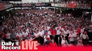 LIVE Spain v England Euro 2024 final fan reaction from Wembley [upl. by Whitten]