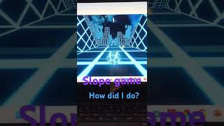 Slope game fun fyp neon [upl. by Eirok]