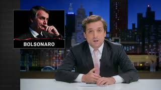 GREG NEWS com Gregório Duvivier  BOLSONARO [upl. by Wey]