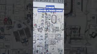 Map of St George University of Toronto Downtown campus [upl. by Vivianne765]