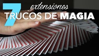 7 Trucos para Extender las Cartas en Mesa para tus Trucos de Magia Fáciles de Hacer [upl. by Lrigybab]