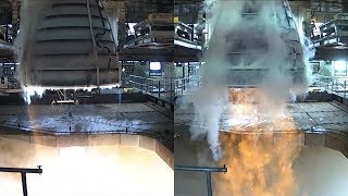 SLS RS25 Engine Test 28 February 2019 [upl. by Careaga156]