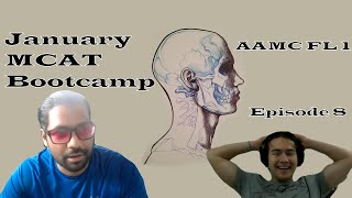 AAMC FL 1  January MCAT Bootcamp  Episode 8 mcat medicalschool aamc [upl. by Olivero]