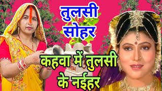 तुलसी गीतtulsi geetकहवा में तुलसी के नईहरkahwa ma tulsi ka nahierviral treanding tulsigeet [upl. by Leinehtan844]