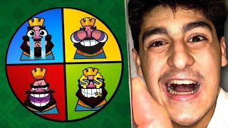 Beating Clash Royale But With A Mystery Wheel [upl. by Seth]