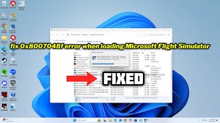 FIXED 0x8007048f error when loading Microsoft Flight Simulator [upl. by Janna729]