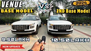 2024 Hyundai VENUEE💪🔥VS🔥VENUES💪Value For MoneyFull Comparison ReviewAuto Xpert [upl. by Gebler]