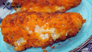 Cheese Stuffed Chicken Breast Recipe EASY [upl. by Atinrev817]