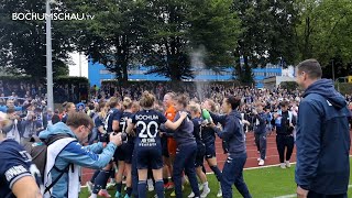 Aufstieg der VfL Bochum Frauen 💙🤍 Ungeschlagen aufgestiegen 🏆🔥 in die 2 Bundesliga [upl. by Kym]