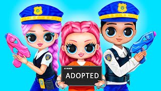 Ich wurde von einer Polizeifamilie adoptiert 35 LOL OMG DIYs [upl. by Atinihs]