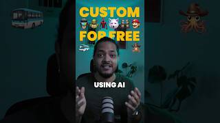 Custom Emojis using AI for FREE [upl. by Tare]