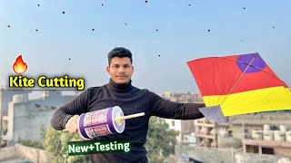 NewTesting Indian Manjha  Kite Cutting  Kite Flying [upl. by True]