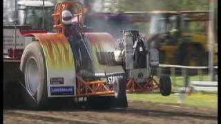 Full Pull Danish Tractor Pulling Rd1 [upl. by Krigsman]