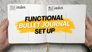 A Functional New Year Bullet Journal Set Up [upl. by Meelak279]