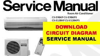 654 How To Download Service Manual Circuit Diagram for Inverter AC Board [upl. by Nunci]