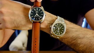 FINAL ROUND Rolex Datejust 41 vs Omega Aqua Terra 41 Which EDC Swiss watch will survive FIGHT [upl. by Alimrahs]