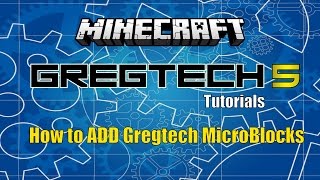 How to ADD Gregtech 5 Forge Multipart MicroBlocks [upl. by Holms]