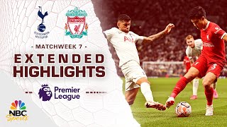 Tottenham Hotspur v Liverpool  PREMIER LEAGUE HIGHLIGHTS  9302023  NBC Sports [upl. by Florrie]