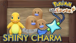 Pokémon Lets Go Pikachu amp Eevee  How to Get Shiny Charm [upl. by Shaffer]