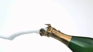 Slow Motion Champagne Bottle Opening HD with Video Footage Views of Cork Popping Slow Mo from Magnum [upl. by Lethia]