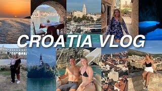 CROATIA TRAVEL VLOG  Dubrovnik Split Hvar Istria  Road Trip To Slovenia [upl. by Sondra]