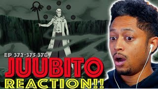 JUUBITO First Time Watching Naruto Shippuden 372 373 374 375 378 Reaction [upl. by Sclar]