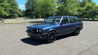 1991 BMW 318i Touring Walk Around Video [upl. by Naelcm]