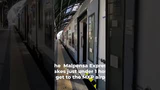 How to Get to Malpensa Airport from Milan  The Malpensa Express [upl. by Muryh]