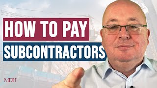 CIS  Construction Industry Scheme Paying Subcontractors Made Easy CIS Series 7 [upl. by Marybella]