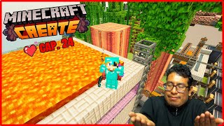 MINECRAFT CREATE  FABRICA DE PASTELES  CAP 24 froylanwars minecraft [upl. by Mehala]