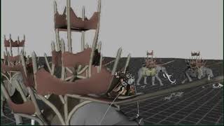 Visual Effects Demonstration The Mumakil Battle The Lord of the Rings The Return of the King [upl. by Akirdnahs47]