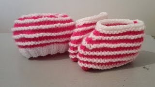 Tricot tutoriel bonnet facile [upl. by Airdnalahs]