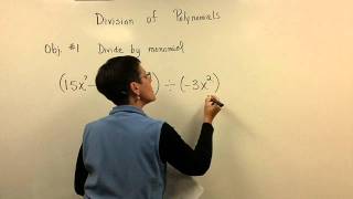 Divide Polynomial by Monomial [upl. by Arny742]