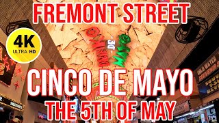 What Cinco de Mayo is Like Downtown Las Vegas in 4K [upl. by Niryt805]