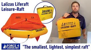 LeisureRaft  Lalizas Ultra Compact Liferaft  smallest amp lightest raft simple to use amp maintain [upl. by Shirah782]