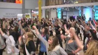 J1J8 Aberdeen Flash Mob Dance [upl. by Yenroc]